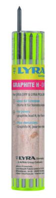 Stift Dry Grafit H Lyra grafittgrå 12pk