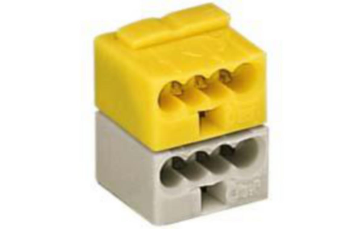 Klemme Wago EIB - EIB Klemme Gul/Hvit