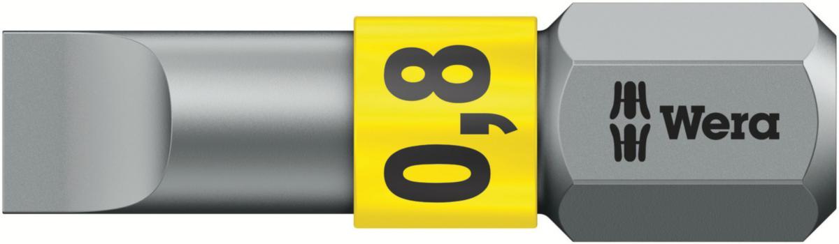 Bits Wera 800/1 BTZ for rette spor - Bits 800/1 BTZ Wera 0.8X5.5 25mm