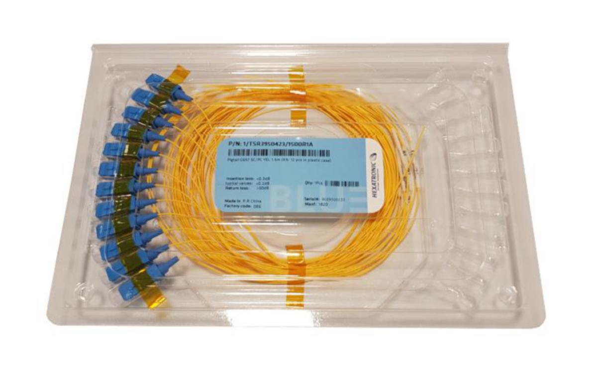Fiberhale Hexatronic 9/125 SC/UPC - Pigtail 9/125 SC/UPC 1.5 m 