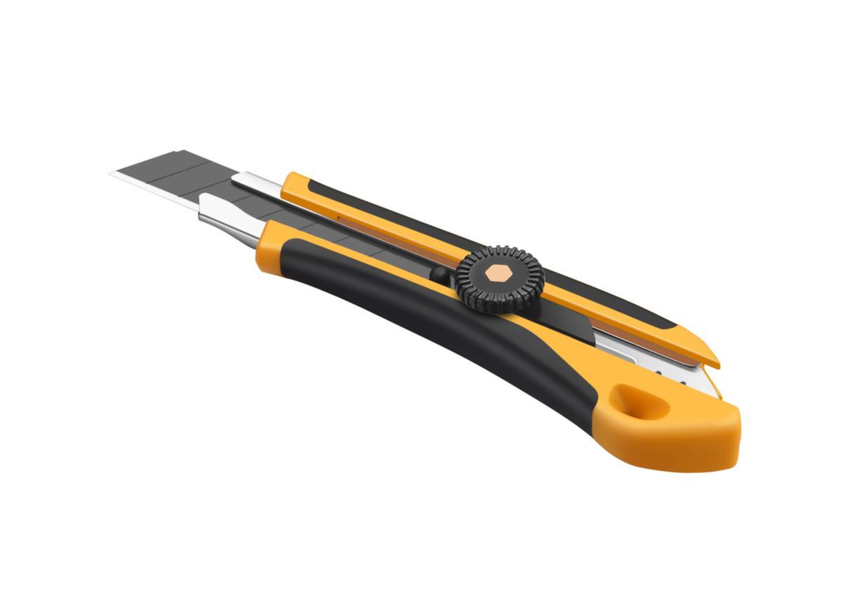 Brytebladkniv Ironside m/ratt 18mm - Brytebladkniv m/ ratt Ironside 18mm 103266