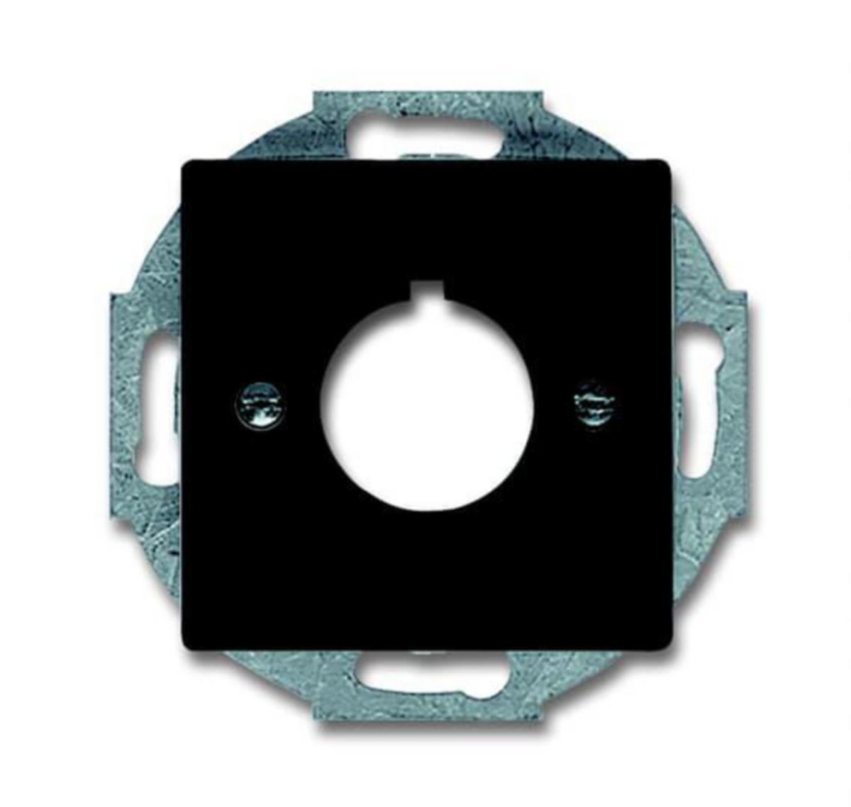 Sentralplate ABB med rund åpning - IMPRESSIVO I. TELEBOKS FOR 22. 5MM ANT