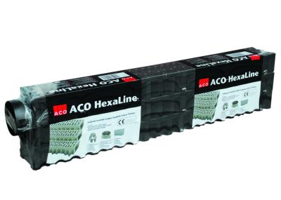 ACO Hexaline garasjepakke 3 stk renner a 1.0m inkl.deler