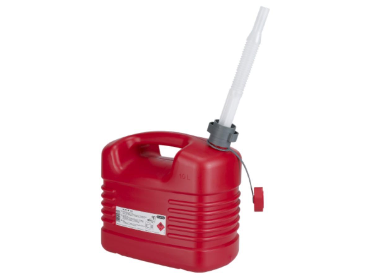 Bensinkanne Pressol - Bensinkanne Pressol 10L rød plast 21133