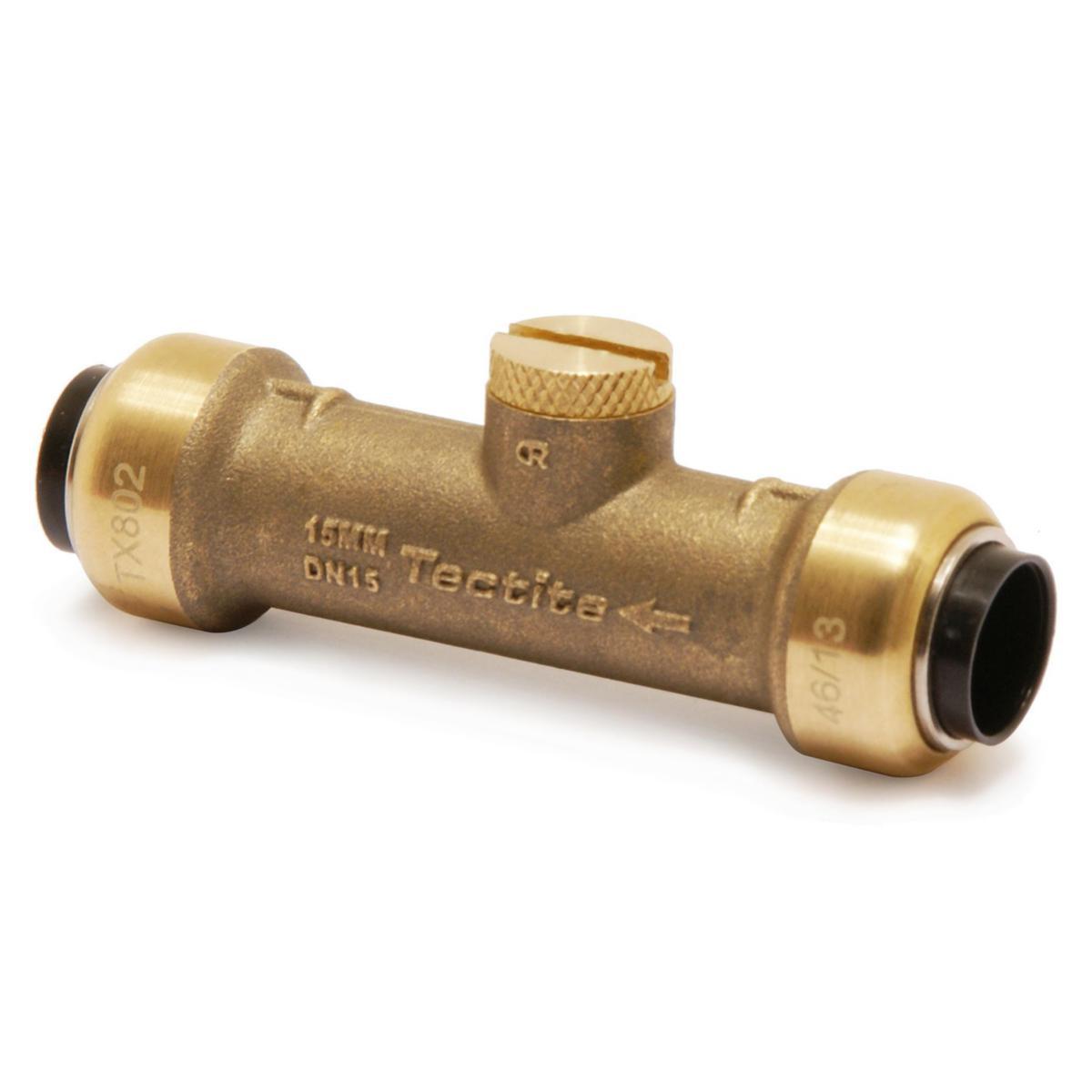 Tilbakeslagsventil Tectite - 15mm Tectite tilbakeslagsvent. Tectite