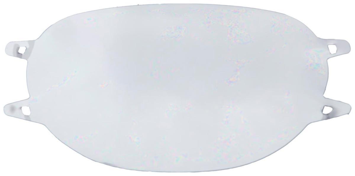 Beskyttelsesfilm til visir CR1 CleanAIR - CLEAN AIR DEKKFOLIE 10 STK F/UNIMASK