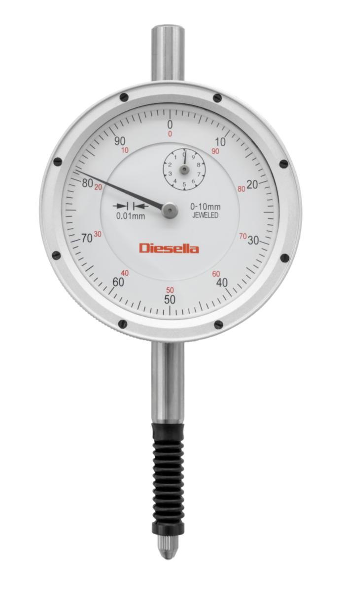 Måleur Diesella 0-10 - Måleur IP54 støtsikker Diesella 0-10X0,01mm