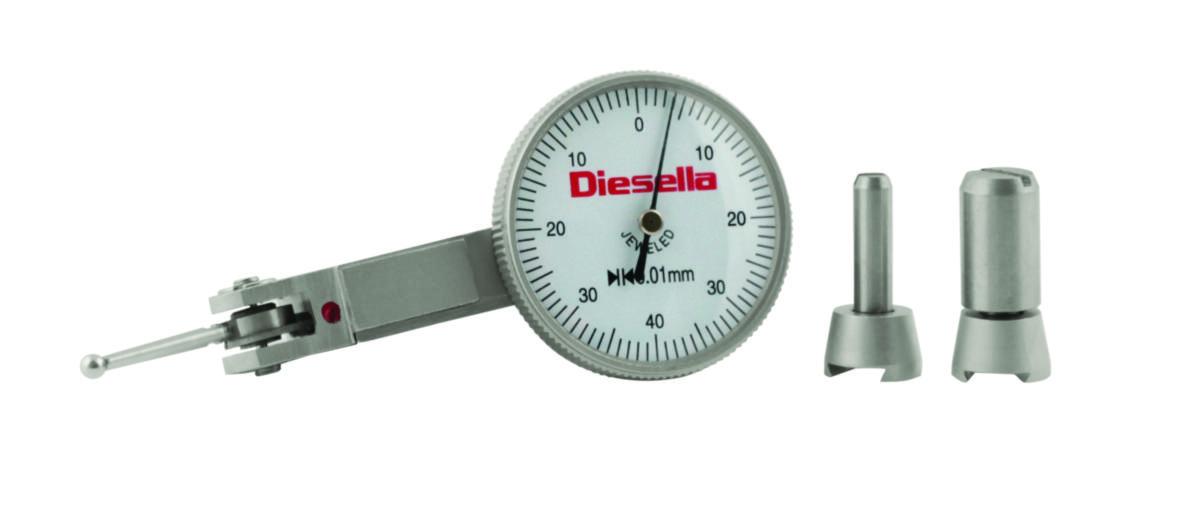Vippeindikator Diesella 0-08mmX0.01mm - Vippeindikator m/arm Diesella 0-08mmX0.01mm