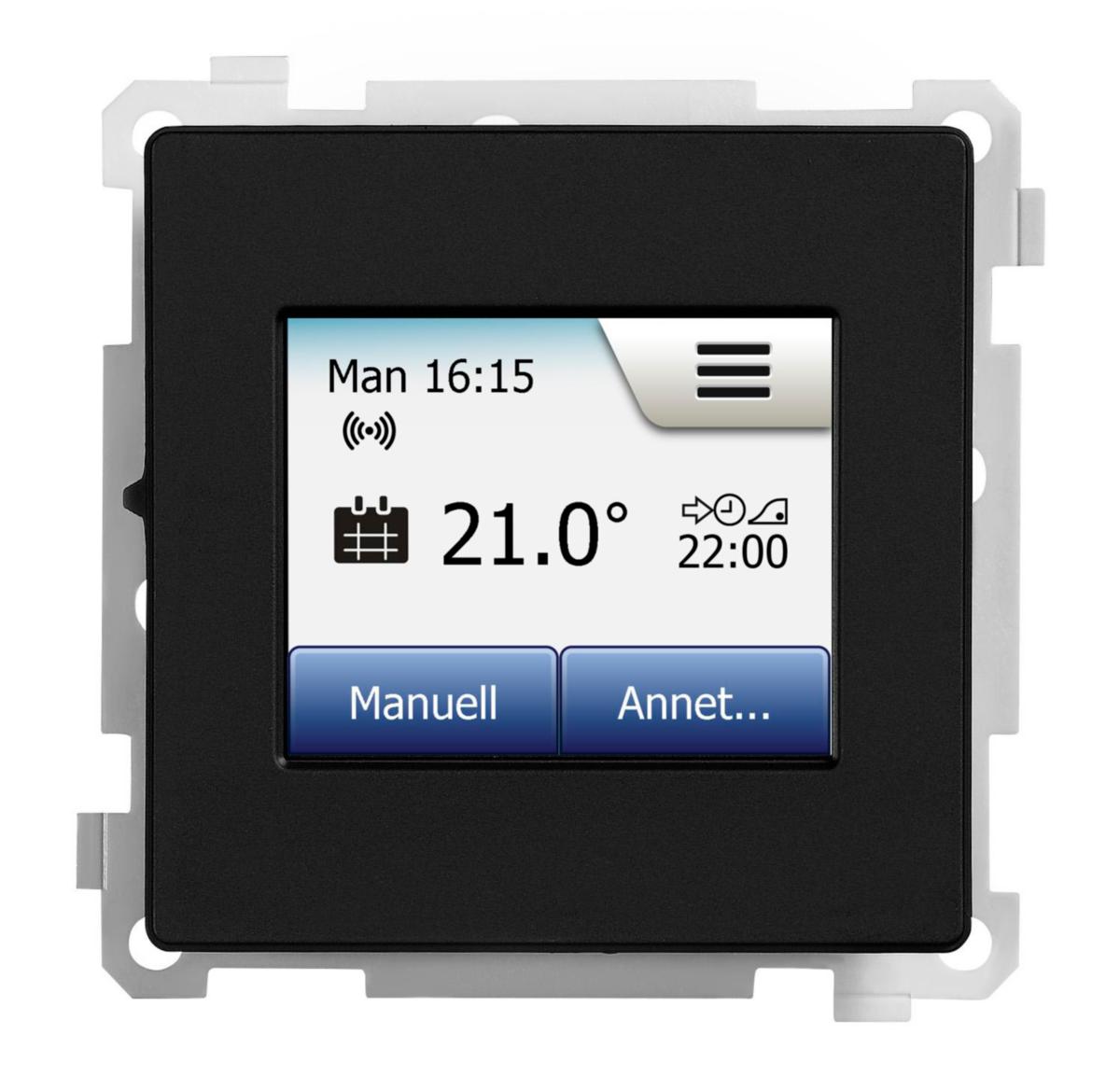 Termostat  Micro Matic/Function WiFi MWD5 1999 - Termostat WiFi MWD5 1999 svart matt
