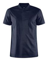 Pique Craft Core Unify Polo Dark Navy str L
