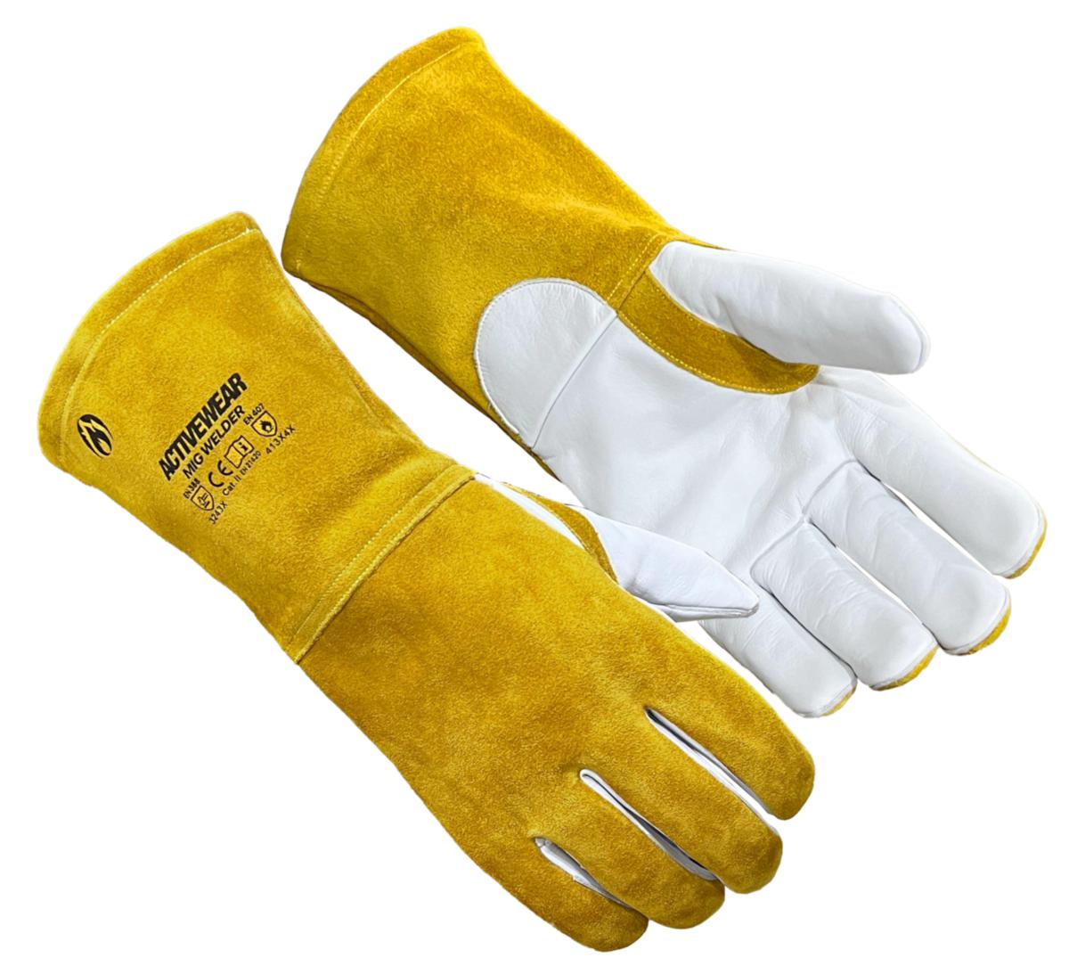 Sveisehanske okseskinn Activewear® Weld 120 - Sveisehanske okseskinn Activewear Weld 120 str 10