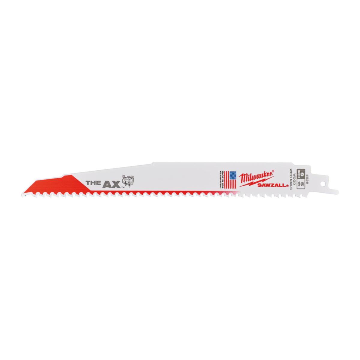 Bajonettsagblad Milwaukee AX Dem - Bajonettsagblad AX Dem Milwaukee 230mm/TPI5 5pk
