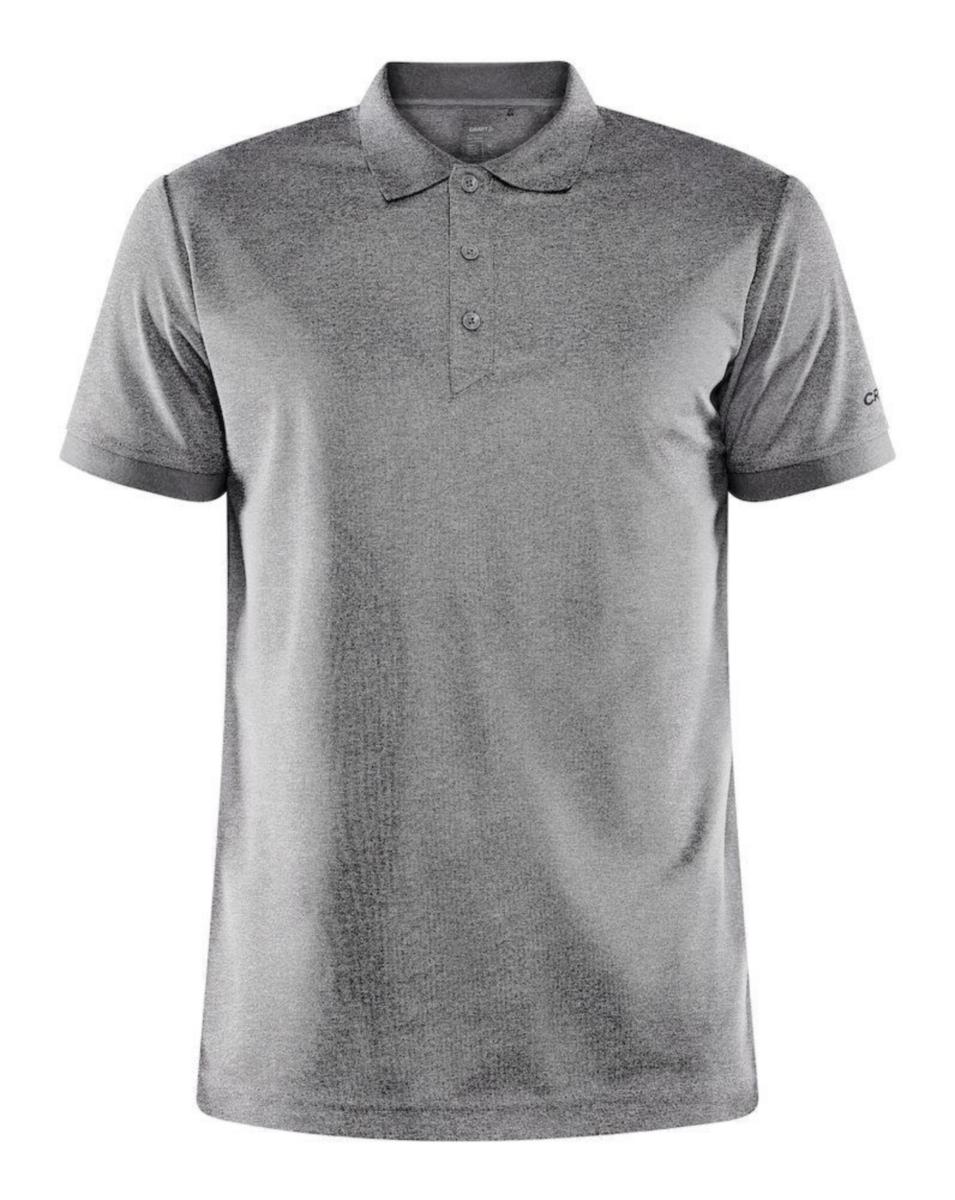 Piqueskjorte Craft Core Unify Polo - Pique Craft Core Unify Polo Dk Grey Melange str L
