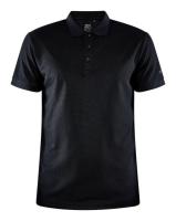 Pique Craft Core Unify Polo Svart str L