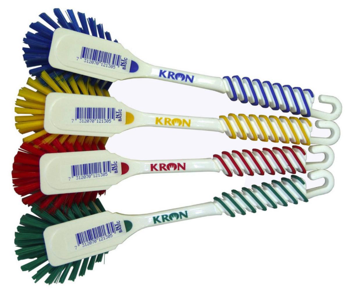 Oppvaskbørste Kron Soft grip - Oppvaskkost Softgrip Kron polyesterbust