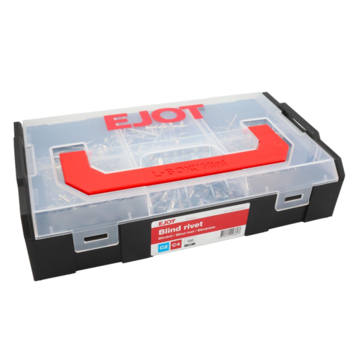 Blindnagle EJOT® Minibox AL/ST/A2 - Blindnagle AL/ST/A2 Ejot Minibox 1pk