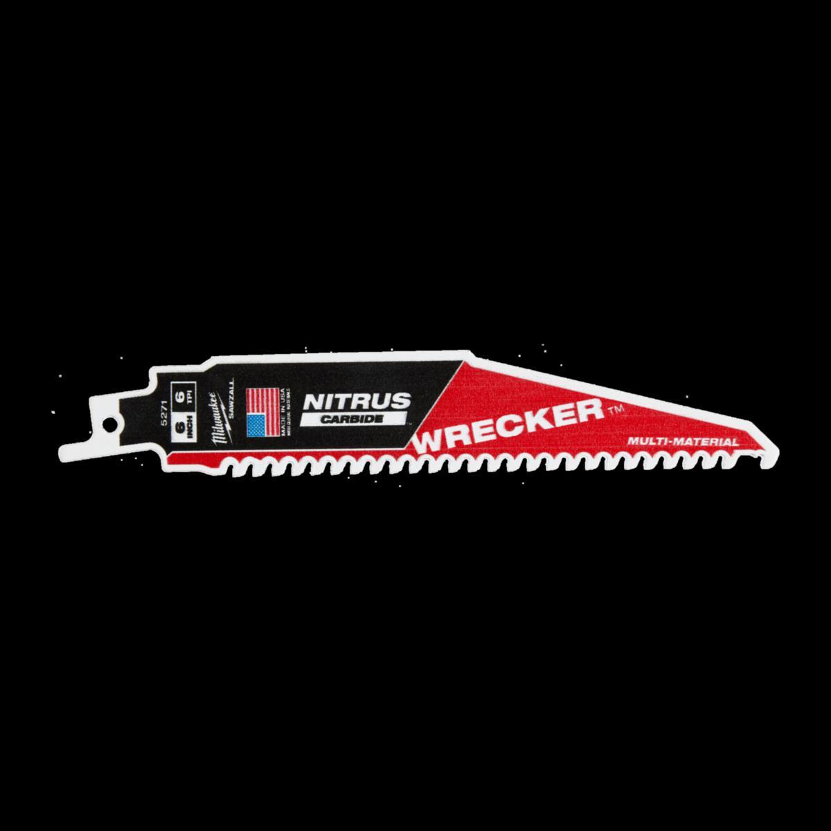 Bajonettsagblad Milwaukee Wrecker NIT - Bajonettsagblad Wrecker NIT Milwaukee 150mm/TPI6
