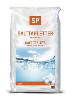 Salttabletter SP vakuumsalt Vannavherdende 25kg sekk