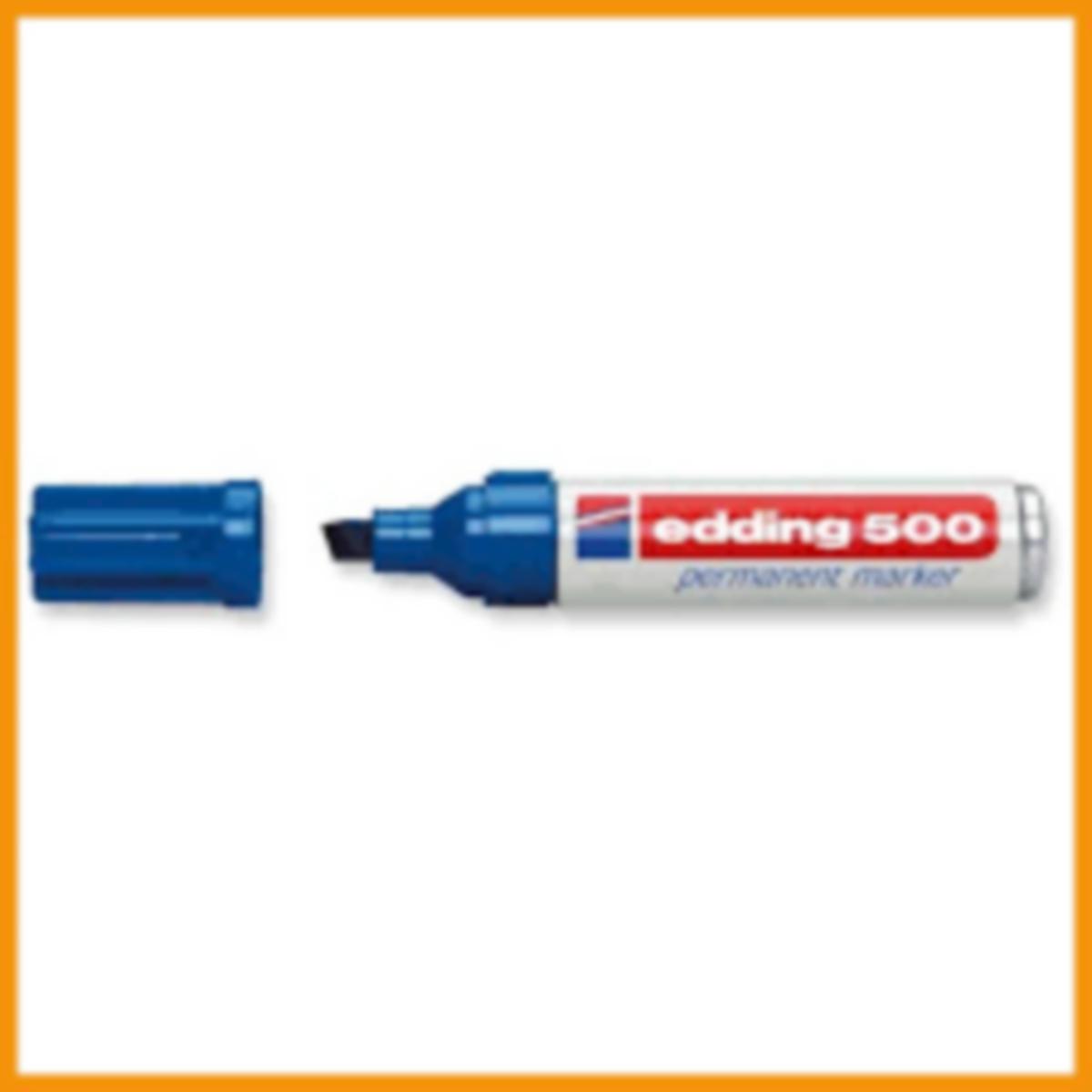 Merkepenn 500 Edding - Merkepenn 500 Edding 2-7mm rød