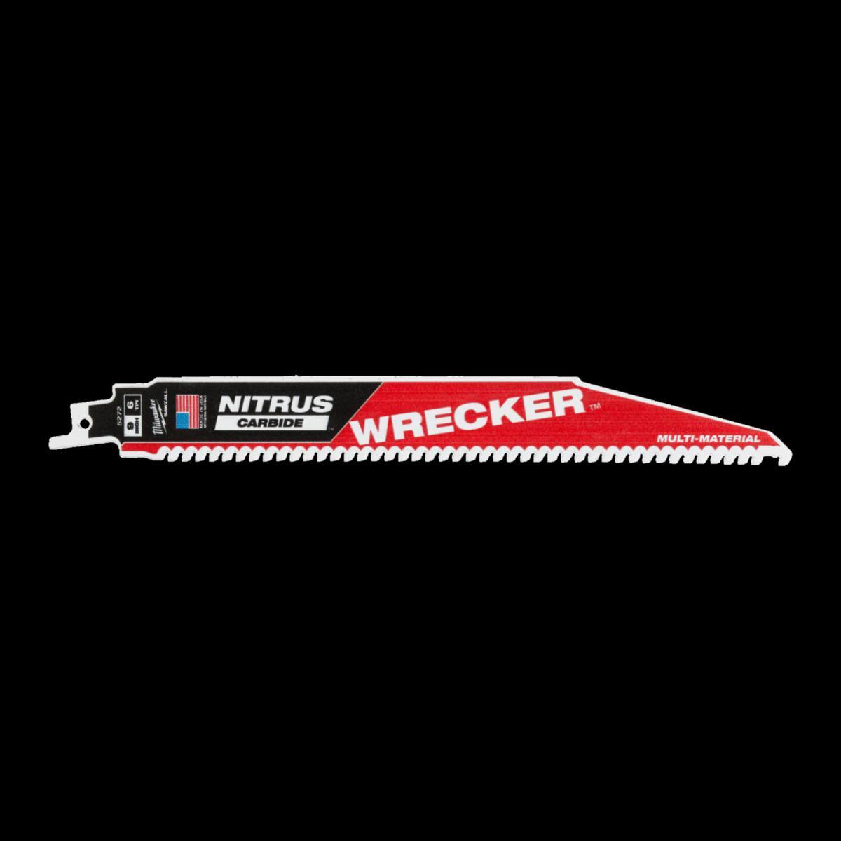 Bajonettsagblad Milwaukee Wrecker NIT - Bajonettsagblad Wrecker NIT Milwaukee 230mm/TPI6