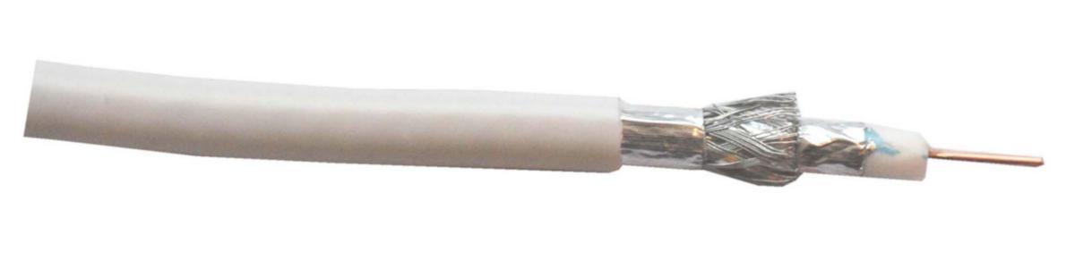 Koaxialkabel RG6 Teccon - RG6 antennekabel1/4.6 Anti Twi 