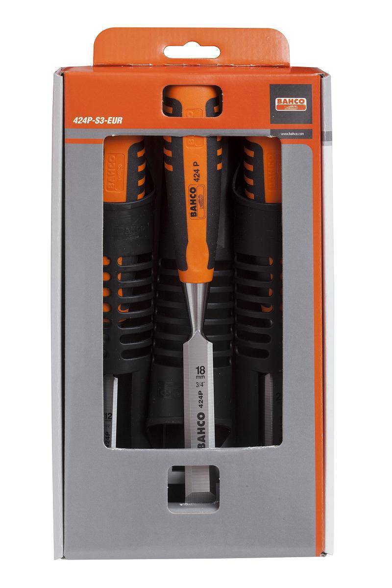 Stemjernsett Bahco 424P-S3 - Stemjernsett 424P-S3-EUR Bahco 12. 18. 25mm 3 deler