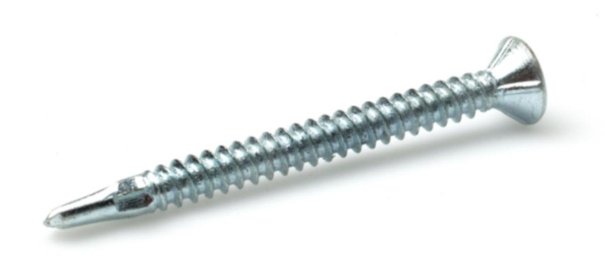 Plateskrue WT - Wingdrill 4.2X35 EZ PZ elforzinket senkhode AN