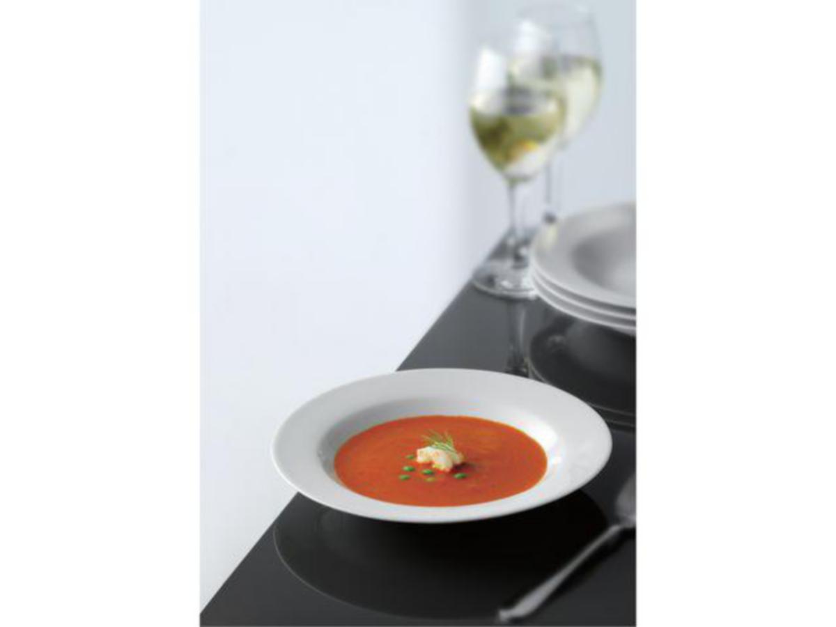 Tallerken Merx Aida porselen - Tallerken Porselen Aida 22cm Merx hvit 4pk