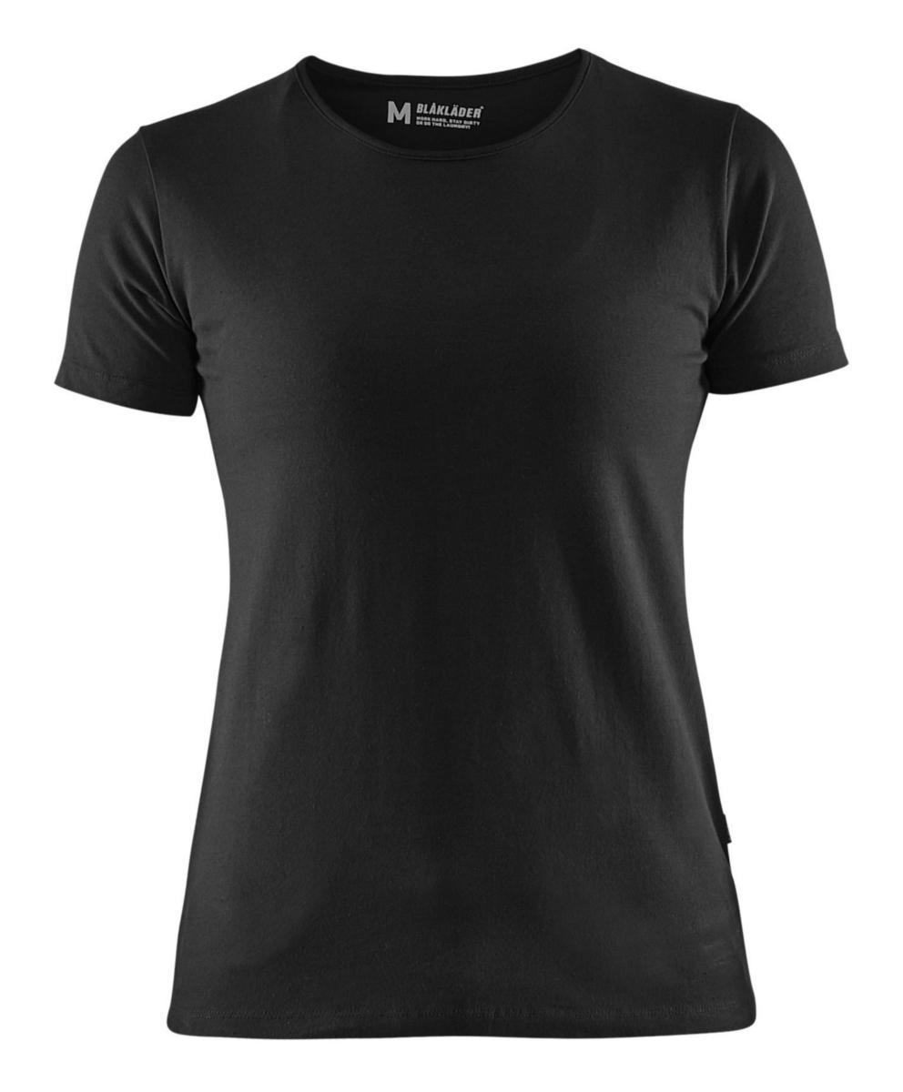 T-skjorte Blåkläder 3304 dame - T-skjorte dame Svart Størrelse XXXL