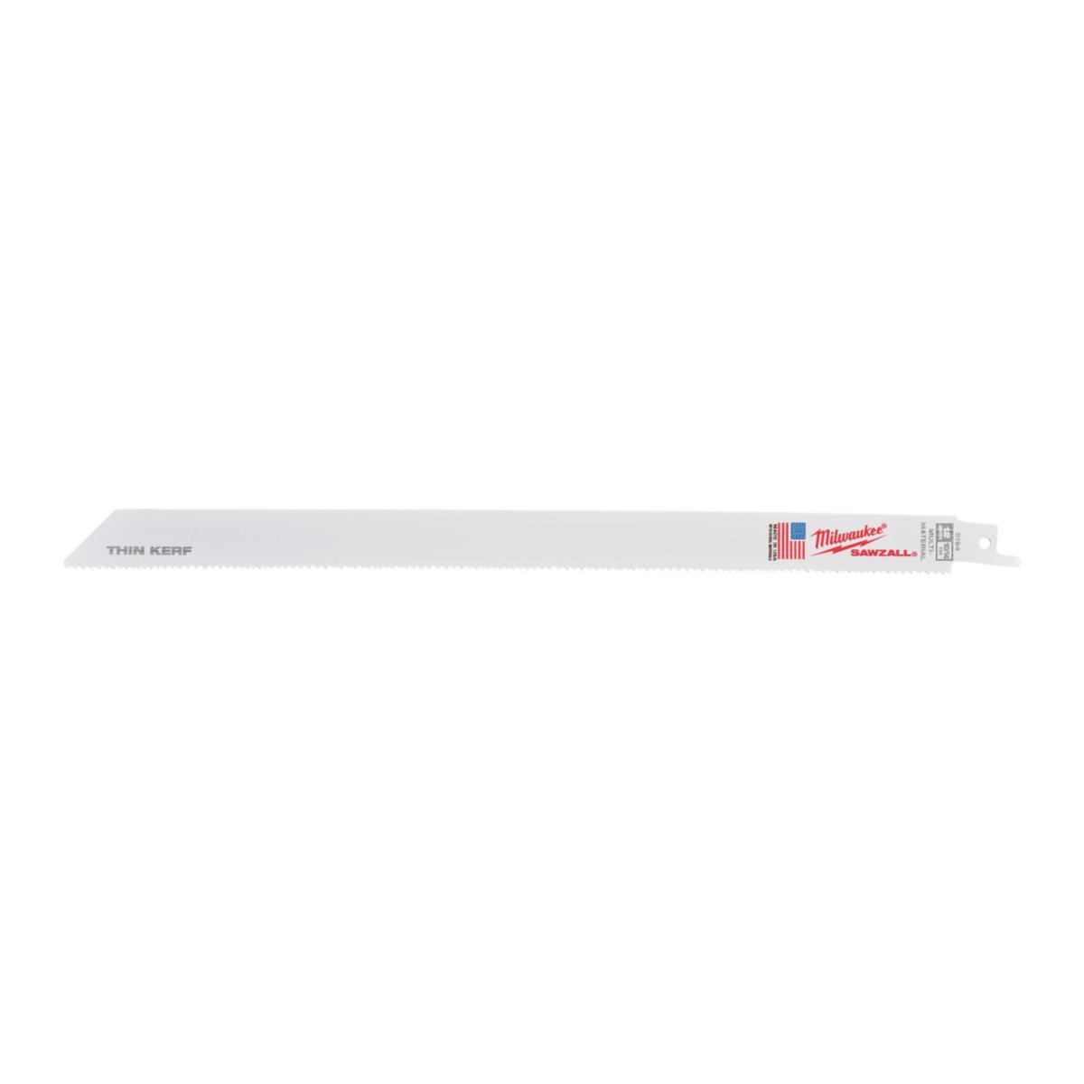 Bajonettsagblad Milwaukee Universal HSS-stål - Bajonettsagblad Universal Milwaukee 300mm/TPI10/14 5pk