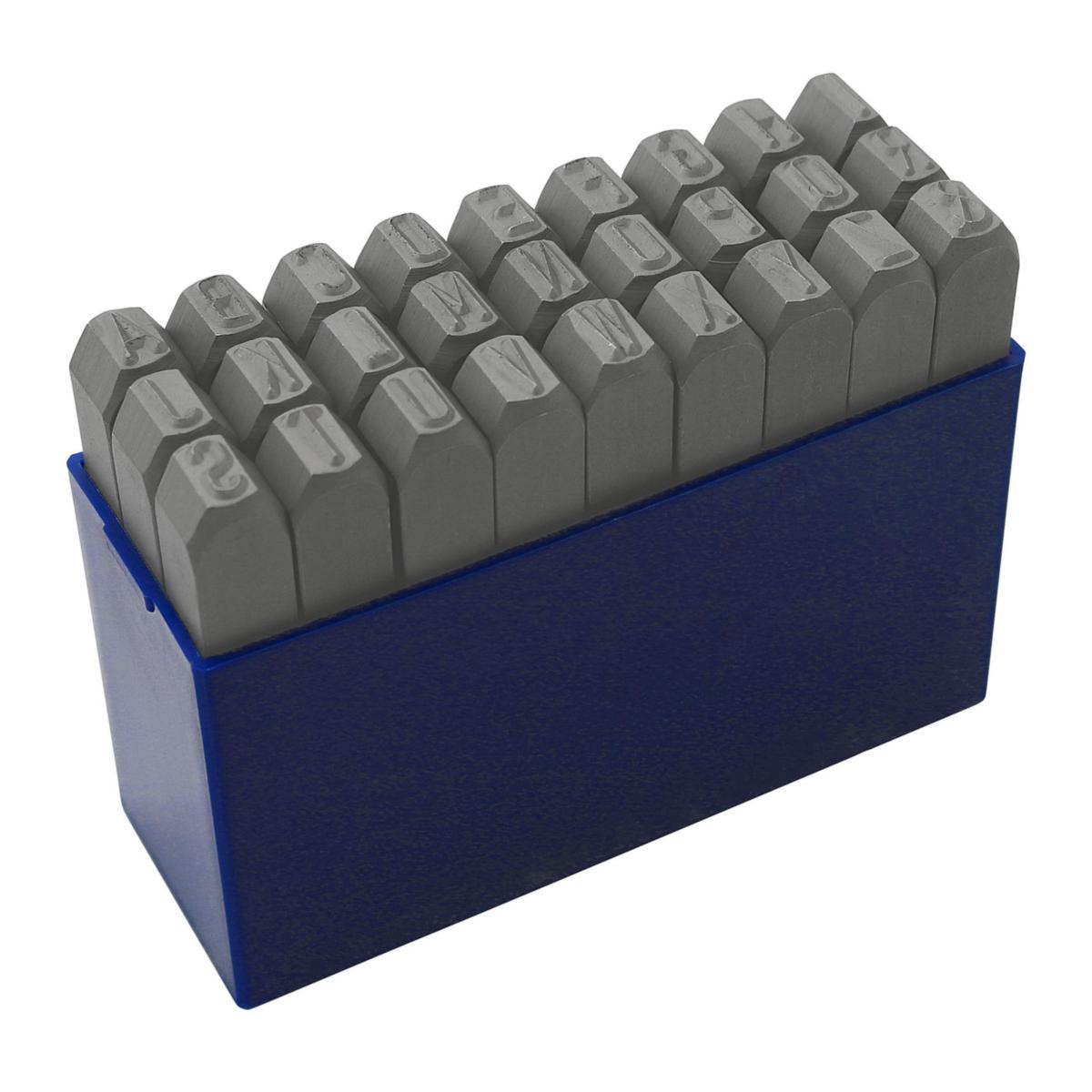 Pregestempel Bokstaver Diesella A-Z + & - Pregestempel bokstaver (A-Z+&) Heidenpeter 8mm std