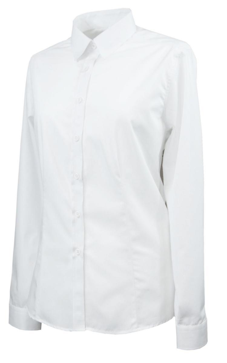 Skjorte dame UniformPartner Mia lange ermer - Skjorte dame Uniformpartner Classic lang erm hvit str 34