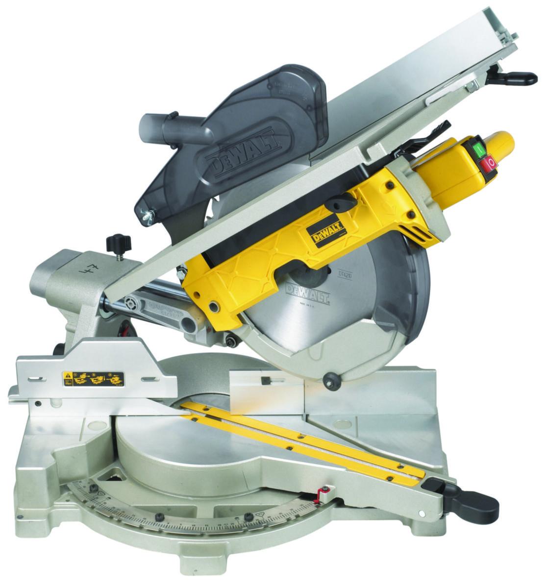 Kapp-/ gjærsag DeWalt D27111 - Bords-/gersag D27111 DeWalt 305mm 1500W