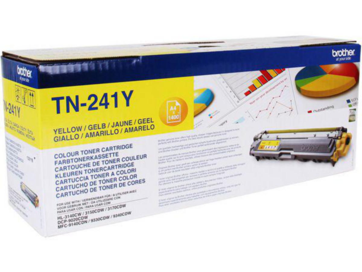 Toner TN241Y Brother 1.4K gul - Toner TN241Y Brother 1.4K gul