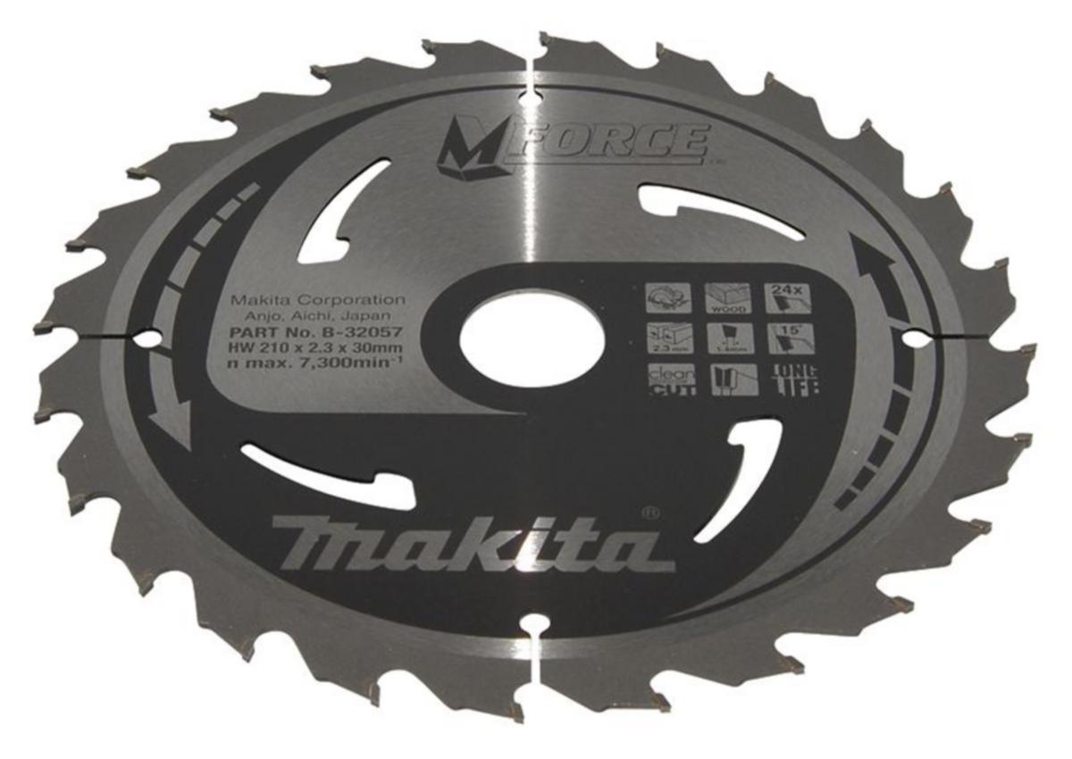 Sirkelsagblad Makita m-force TCT tre - Sirkelsagblad m-Force TCT tre Makita Ø210x30x2.3mm 24T