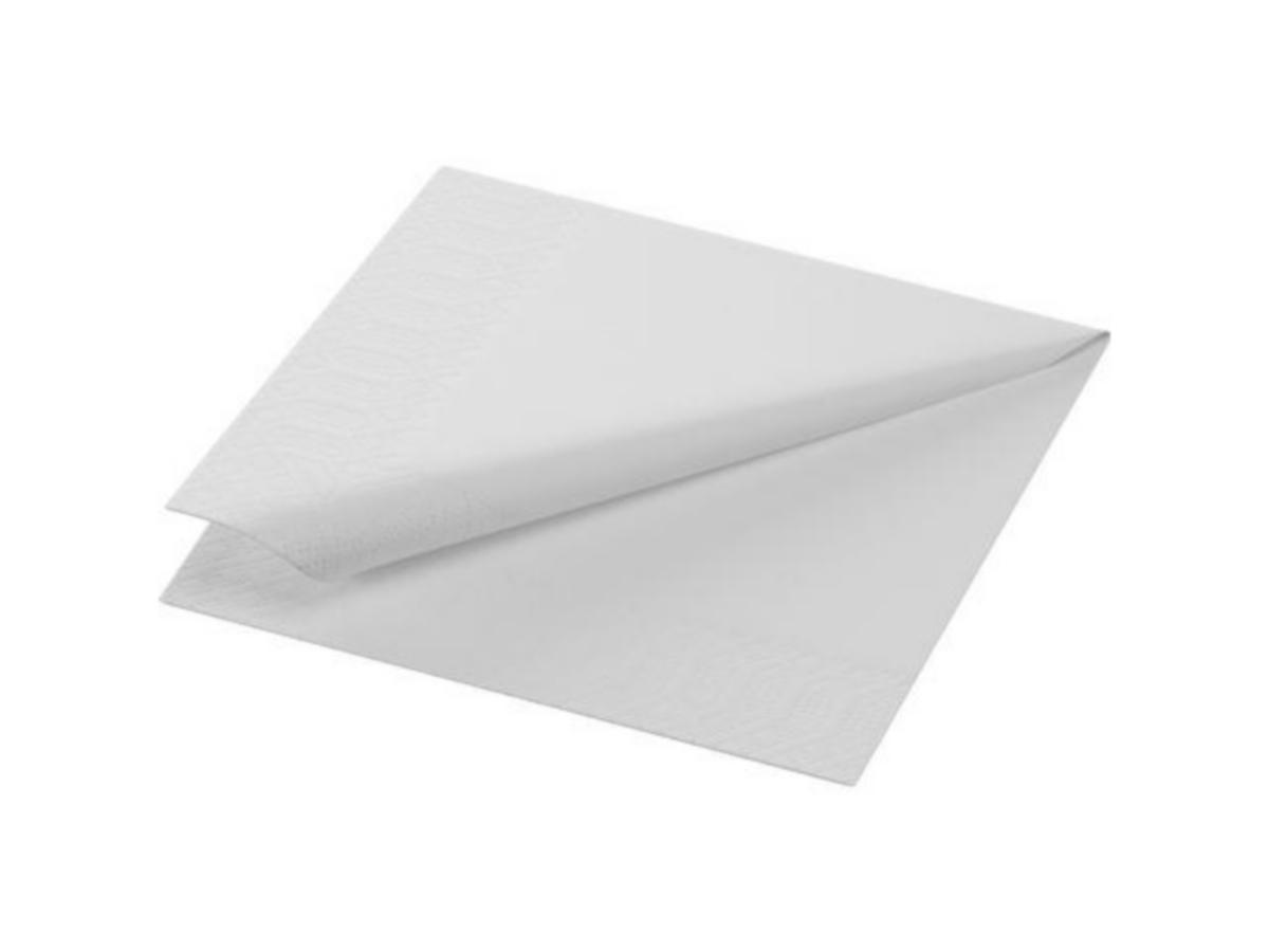 Serviett Duni 3-lag 24cm - Serviett 3-lag 24cm Duni Hvit 250pk 168413