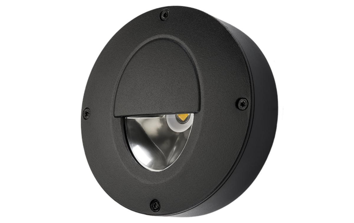 Downlight Sg® LED Callisto utenpåliggende vegg - Callisto wall sort 4W led 3000K
