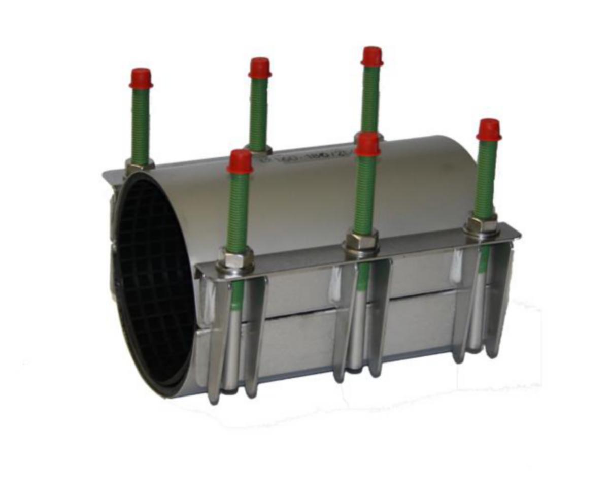 Reparasjonsmuffe a-collection RS2 Dobbelspent - 108-128 L=300 Reparasjonsmuffe A2 RS2 Dobbelspent EPDM