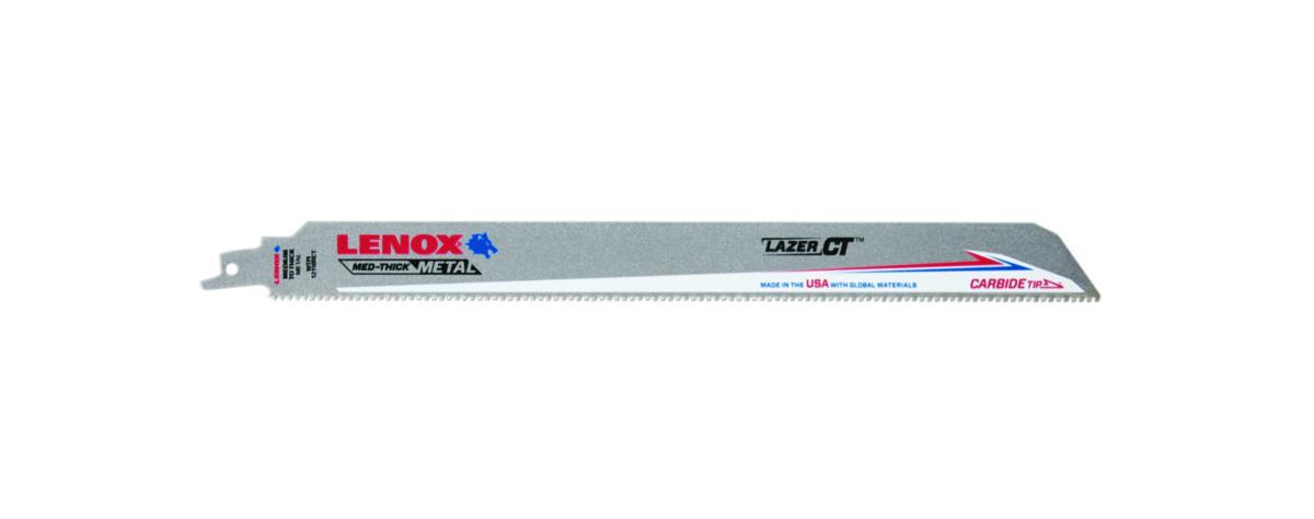 Bajonettsagblad Lenox LAZER CT - Bajonettsagblad 12110CT Carbid Lenox 305mm 10T Med Metal
