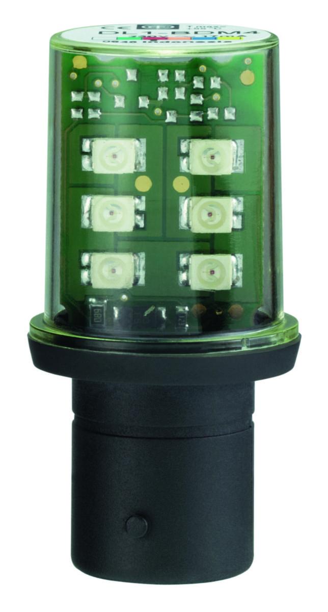 Led-pære Schneider - Led-Pære Gul 24 VAC/Dc Ba15D 