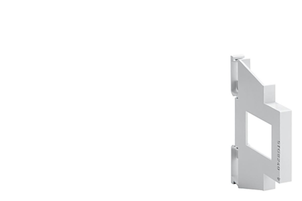 Varmeavledningsstykke Siemens DIN skinne - VARMEAVLEDNINGSSTYKKE 1/2MODUL 