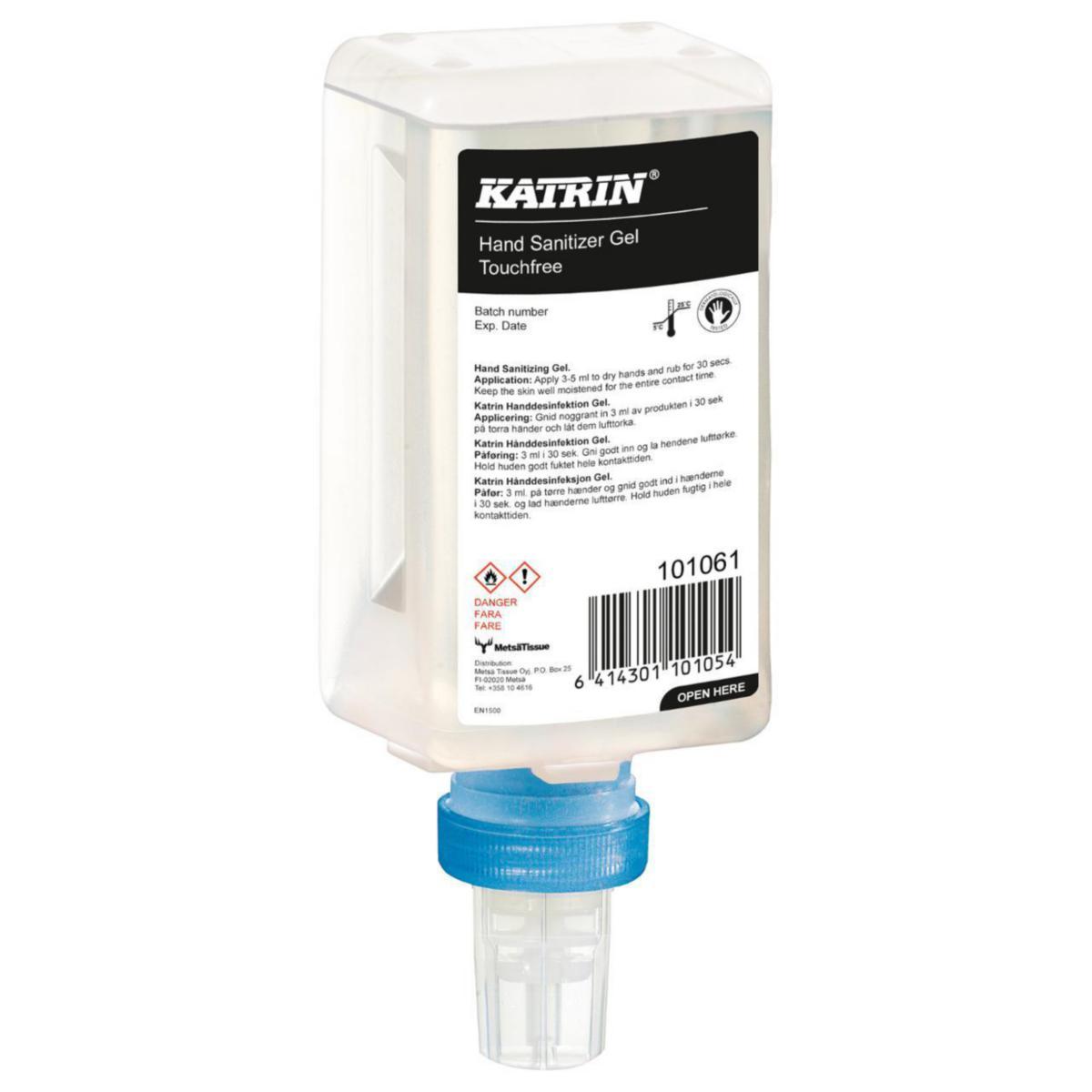 Hånddesinfeksjon KATRIN® - Hånddesinfeksjon berøringsfri Katrin 84,3% 500ml 101061