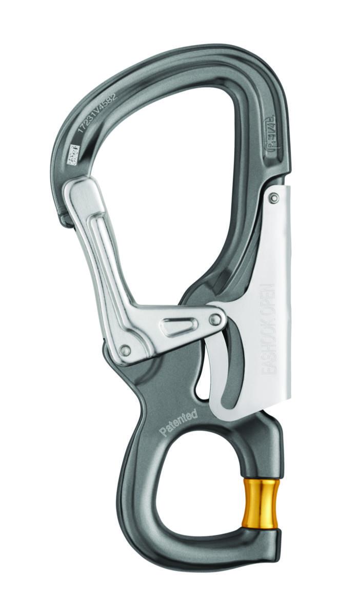 Karabinkrok Petzl® Eashook - Karabinkrok Petzl Eashook aluminium automatlås 25mm