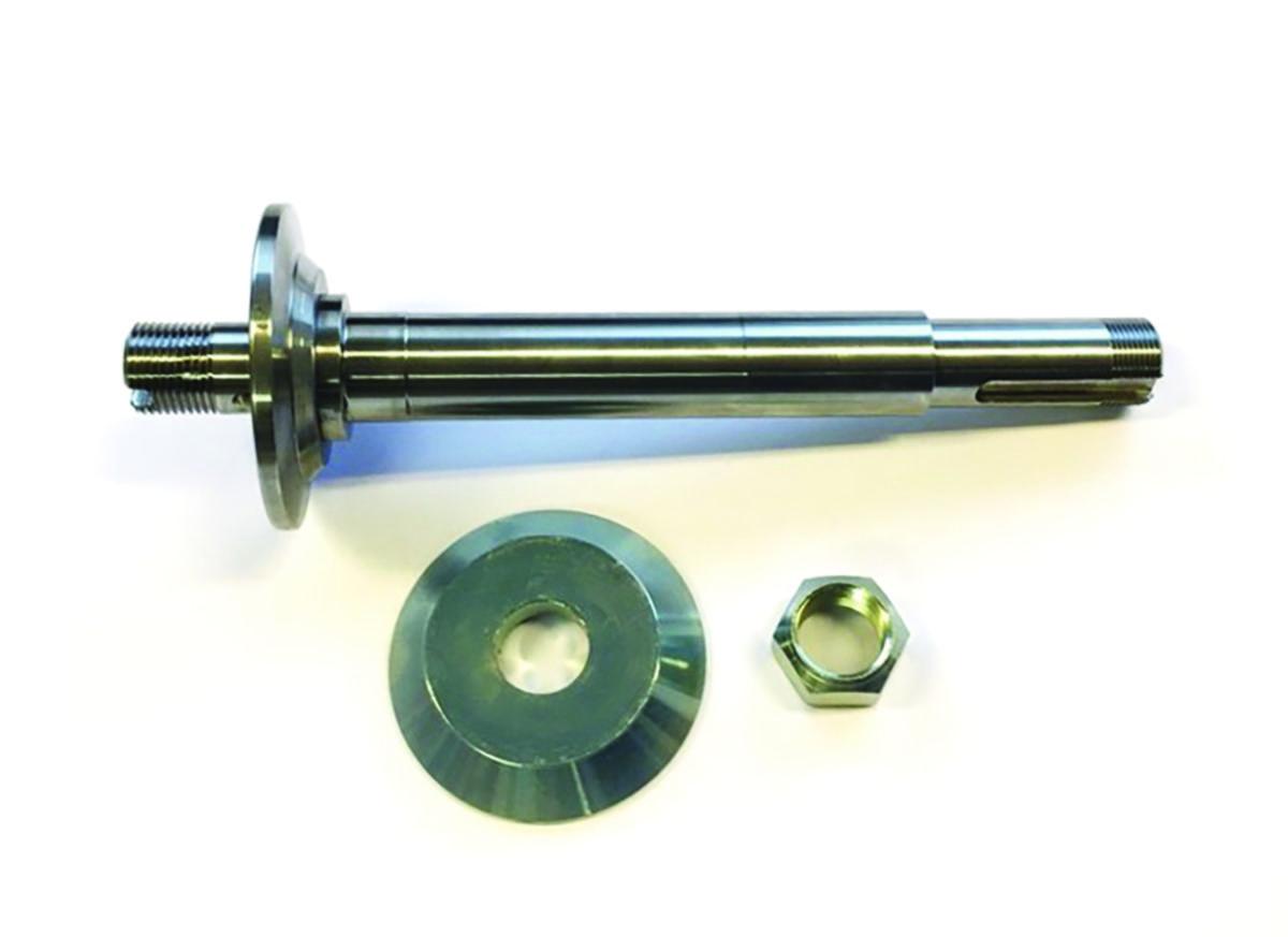 Reservedeler for Ernex 1603 gjerdesag - Spindelaksel m/klembrikke Ernex Ø30mm for 1603 gjerdesag