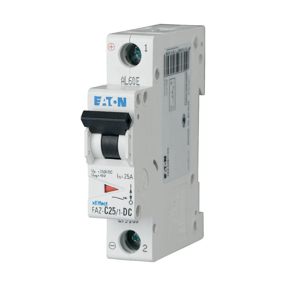 Automatsikring FAZ DC - FAZ-C25/1-DC