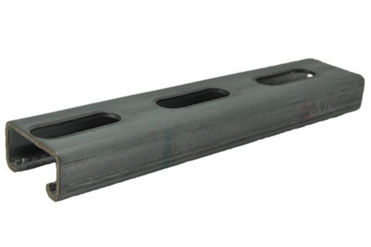 Montasjeskinne system 41, ELZ, Kruge - 41 / 21 / 2.50 x 2000 mm ELZ montasjeskinne. system 41