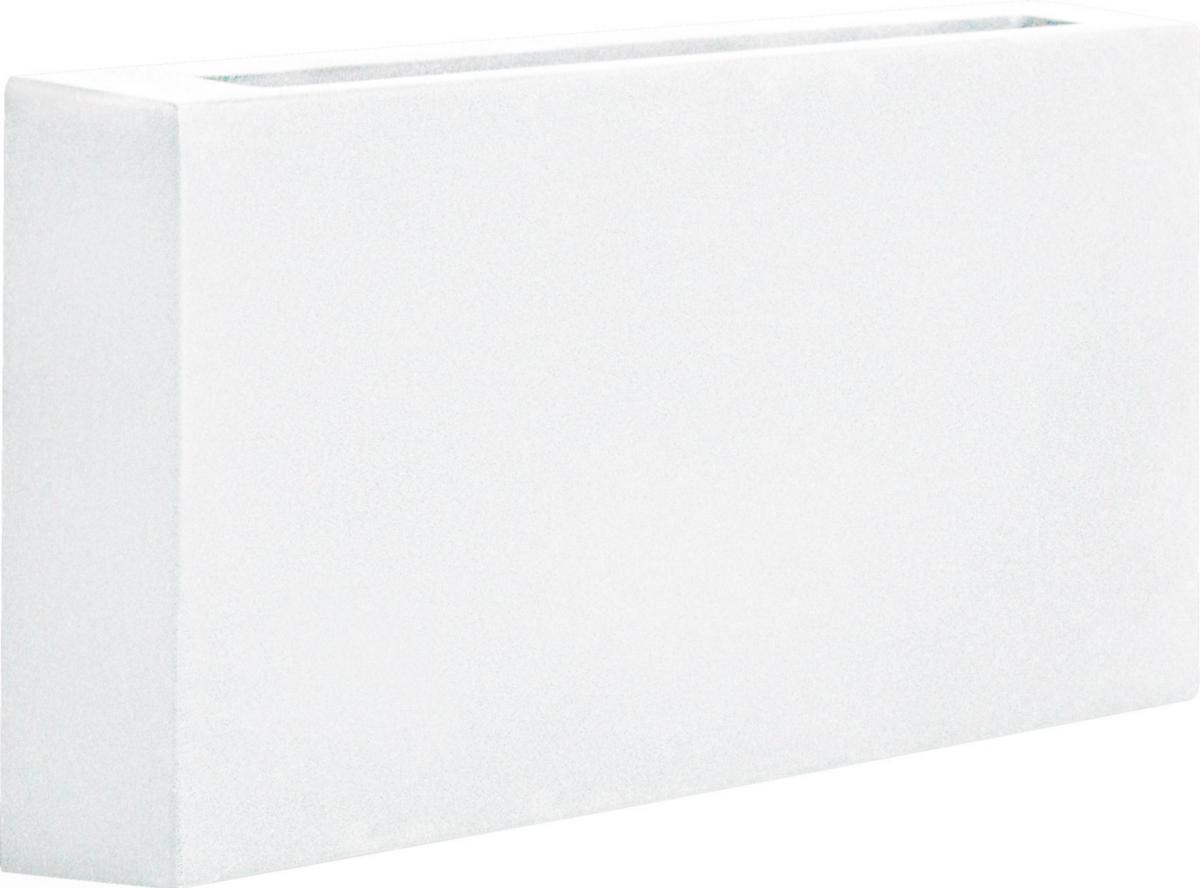 Veggarmatur Unilamp Edge LED - Edge 2x6W IP55 Hvit Veggarmatur opp/nedlys lav