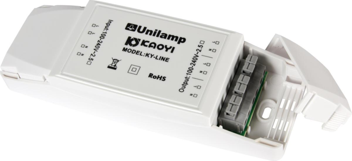 Forgreningsboks Unilamp - Forgreningsboks 230V Rehab boks Trafoerstatter
