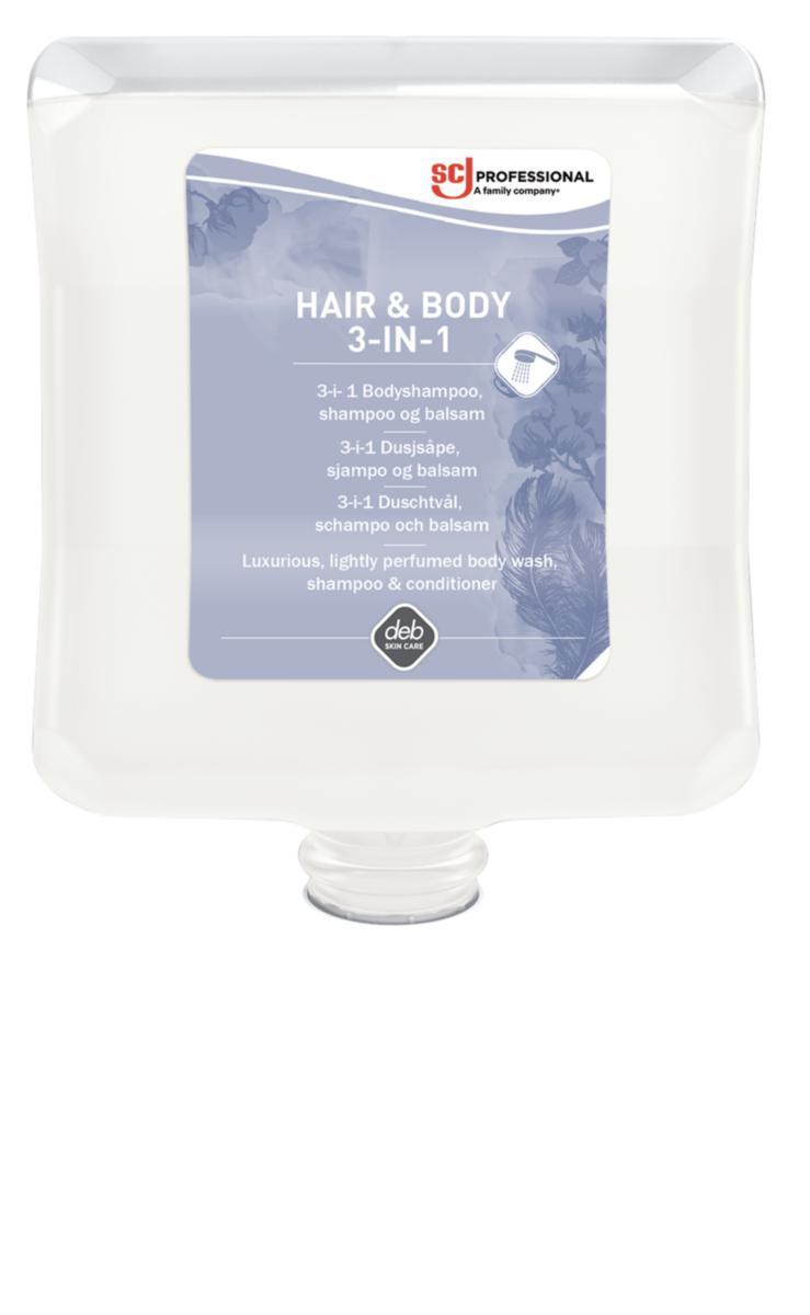 Dusjsåpe 3-in-1 Hair/Body - Kremsåpe Refresh Luxury 3-i-1 Hair & Body 2L patron