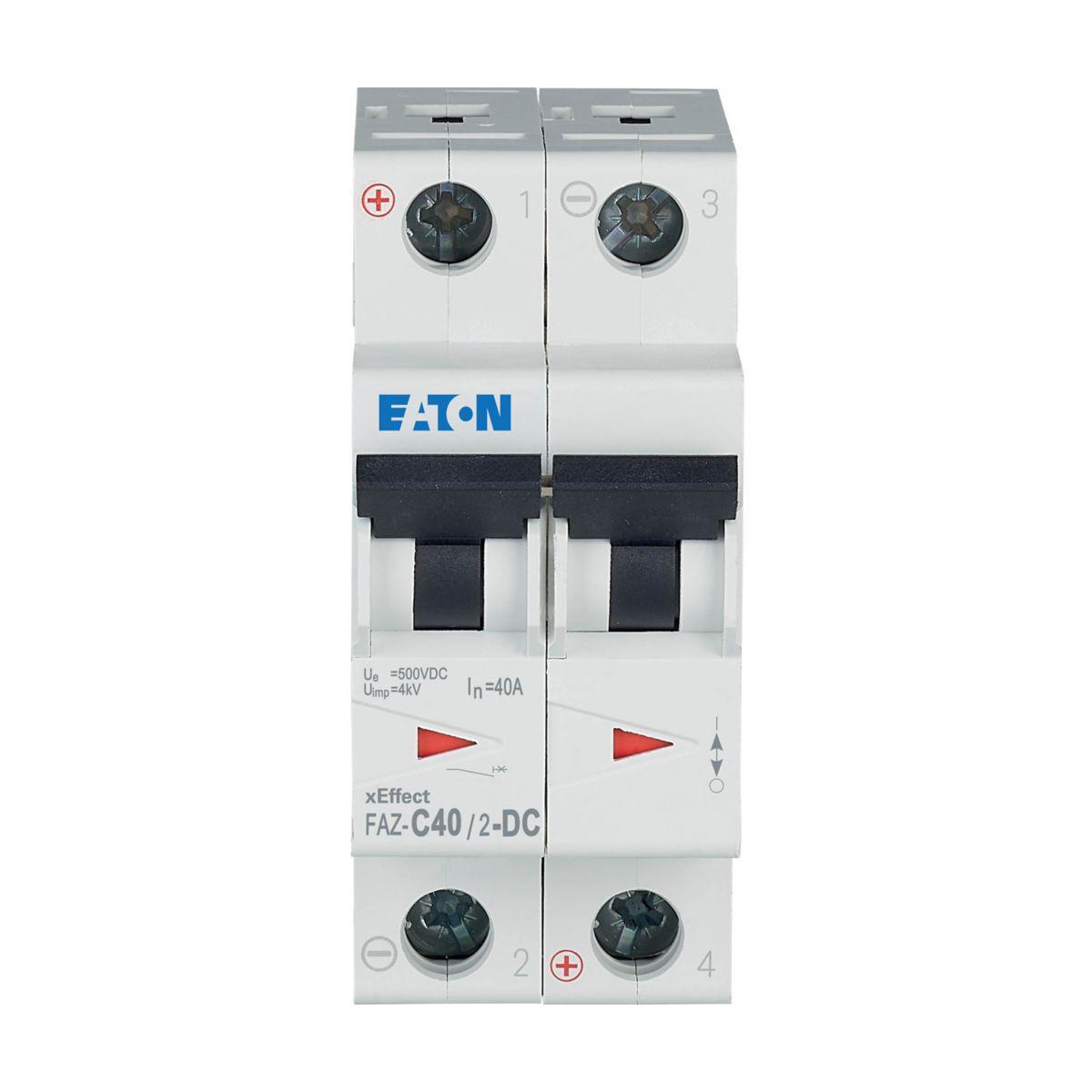 Automatsikring FAZ DC - FAZ-C40/2-DC